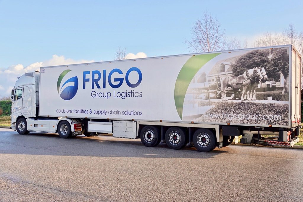 Frigo trailer voor geconditioneerd en stukgoed vervoer met geavanceerde temperatuurbeheersing technologie